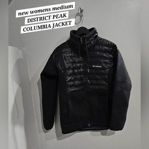 New womens columbia district peak jacket